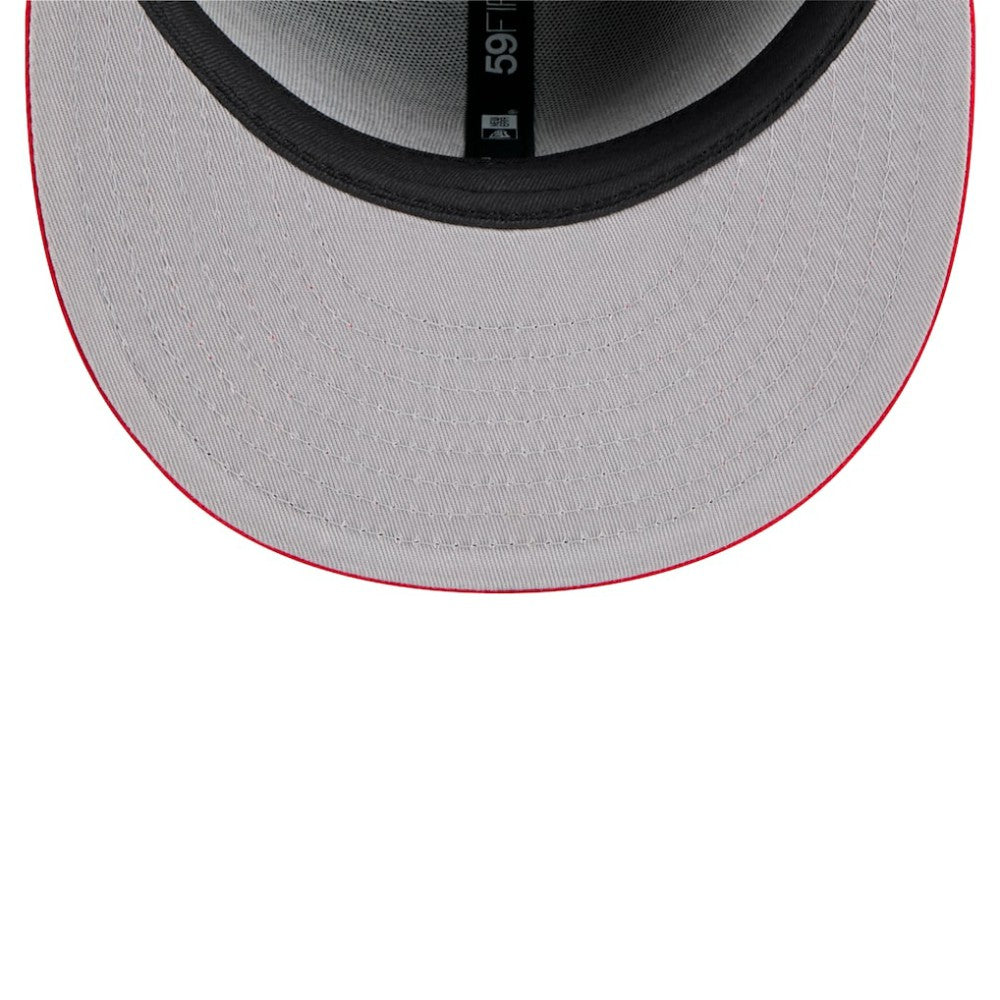 Atlanta Braves New Era Shadow Stitch 59FIFTY Fitted Hat - MLB Hats