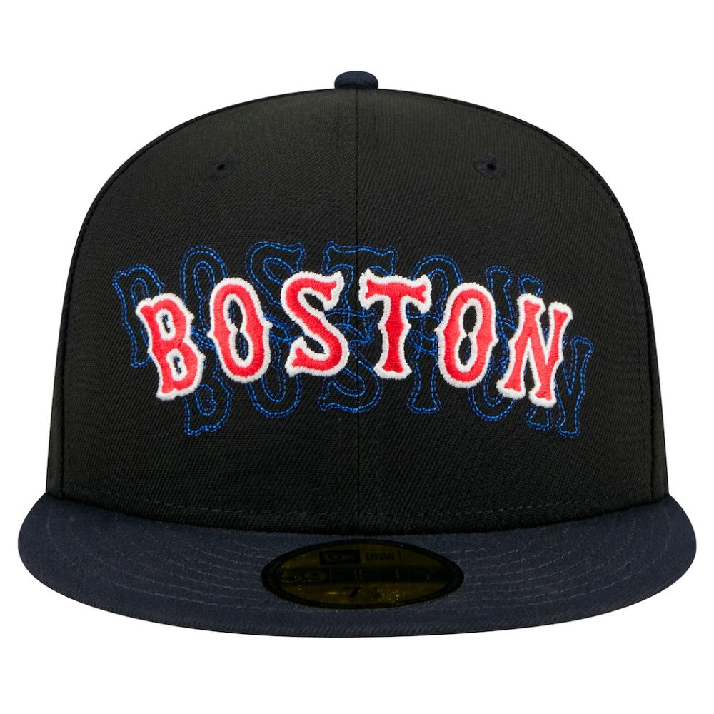 Boston Red Sox New Era Shadow Stitch 59FIFTY Fitted Hat - MLB Hats