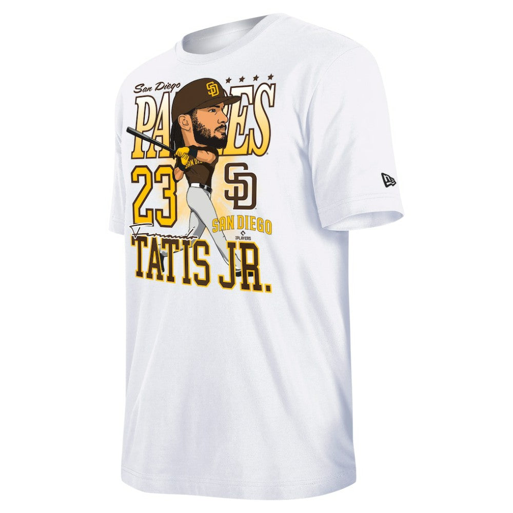 Fernando Tatis Jr. San Diego Padres New Era Caricature T-Shirt - MLB T-shirts