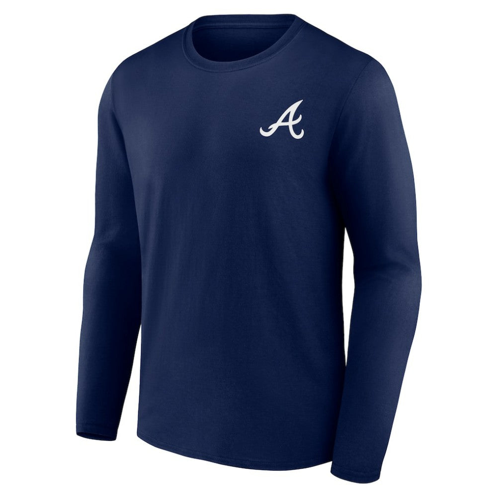 Atlanta Braves Blooper Burger Long Sleeve T-Shirt - MLB T-shirts