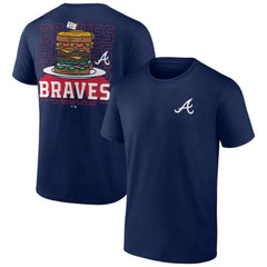 Atlanta Braves Blooper Burger T-Shirt - MLB T-shirts