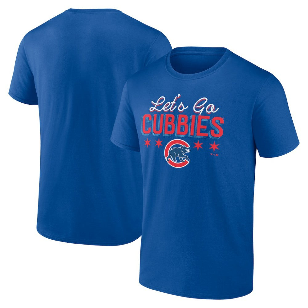 Chicago Cubs Let's Go Cubbies T-Shirt - MLB T-shirts