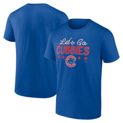 Chicago Cubs Let's Go Cubbies T-Shirt - MLB T-shirts