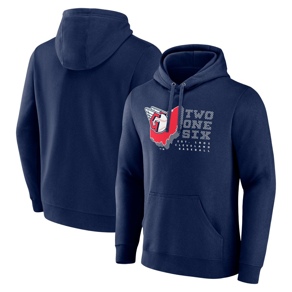 Cleveland Guardians Two One Six Pullover Hoodie - MLB Hoodies