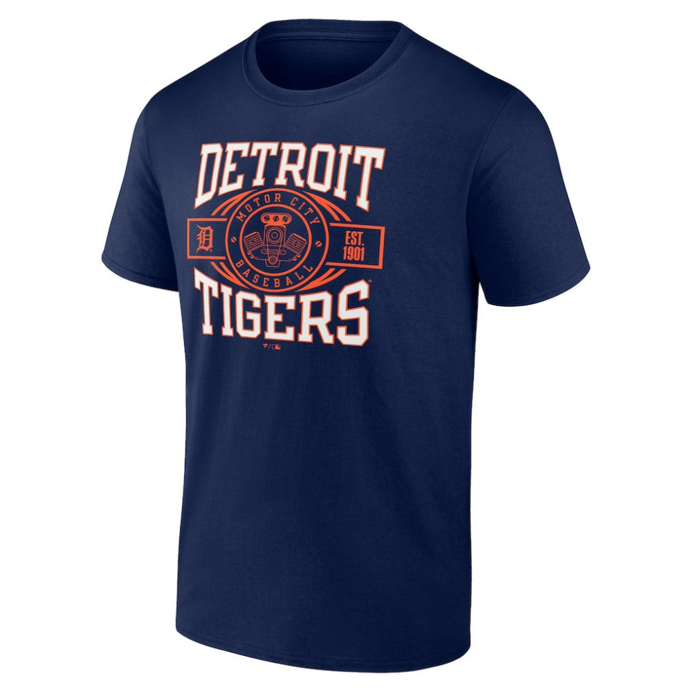 Detroit Tigers Motor City Baseball T-Shirt - MLB T-shirts
