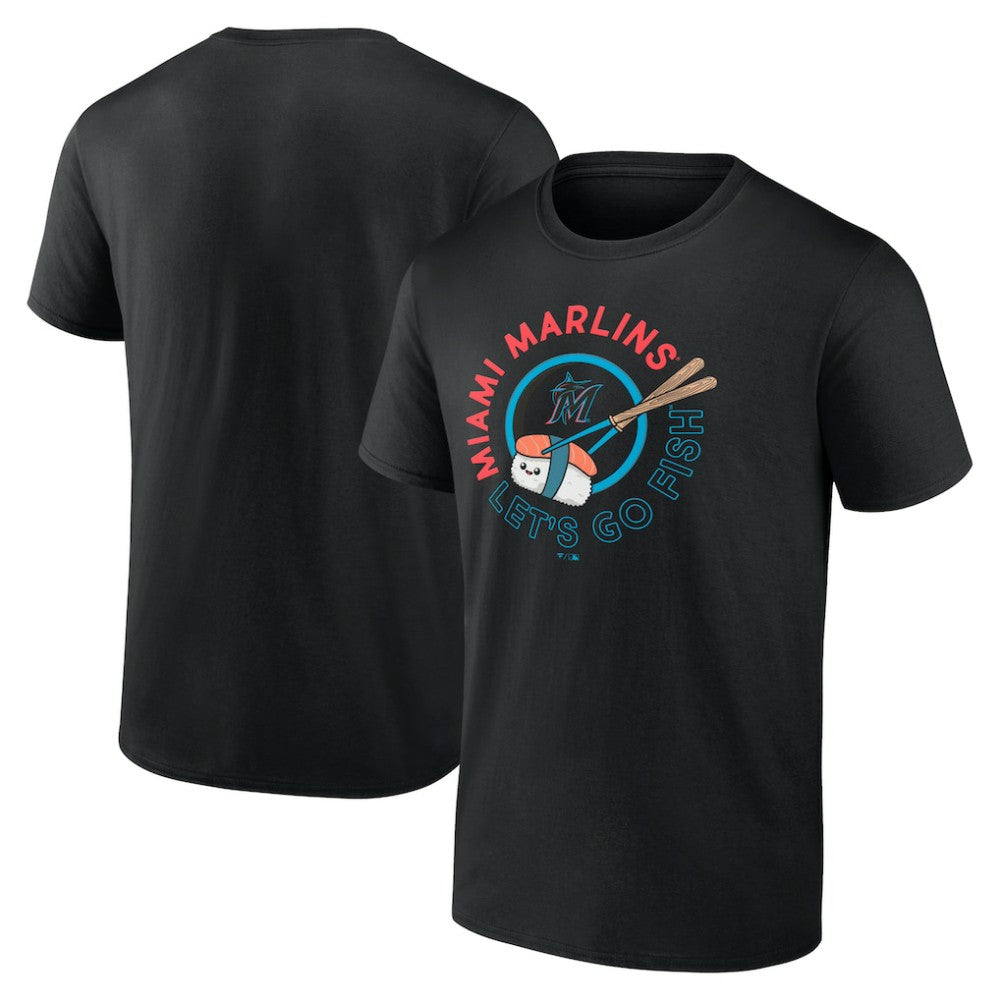 Miami Marlins Let's Go Fish T-Shirt - MLB T-shirts