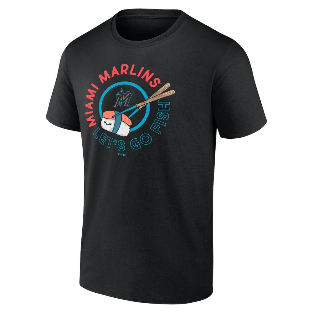 Miami Marlins Let's Go Fish T-Shirt - MLB T-shirts