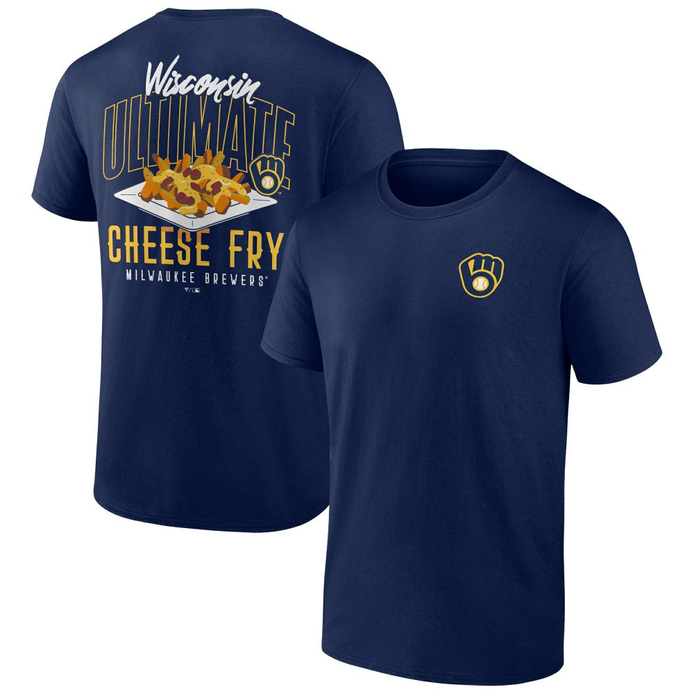 Milwaukee Brewers Cheese Fry T-Shirt - MLB T-shirts