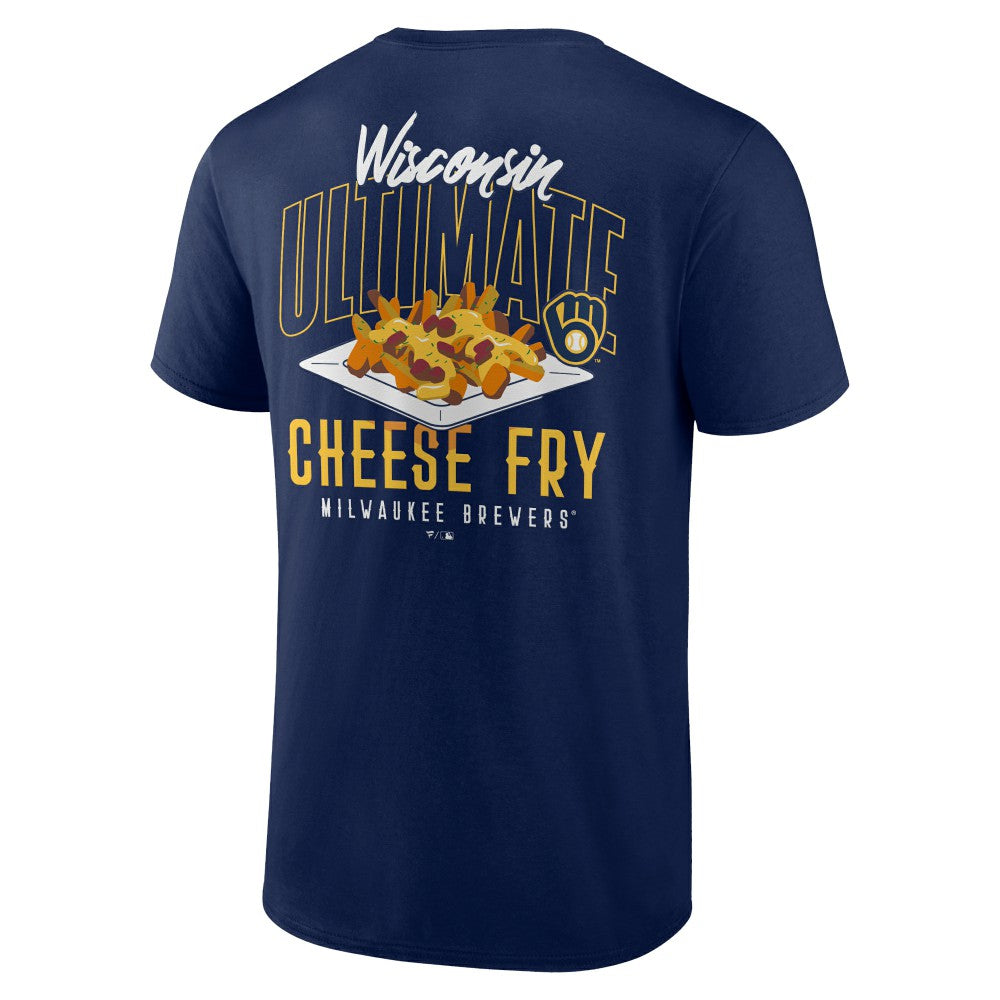 Milwaukee Brewers Cheese Fry T-Shirt - MLB T-shirts