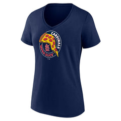 St. Louis Cardinals Women's Mega Slice V-Neck T-Shirt - MLB T-shirts