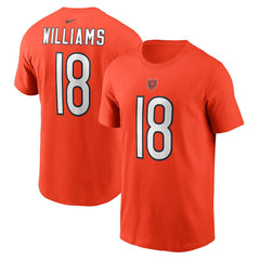 Chicago Bears Caleb Williams  Name & Number T-Shirt | NFL Outlet