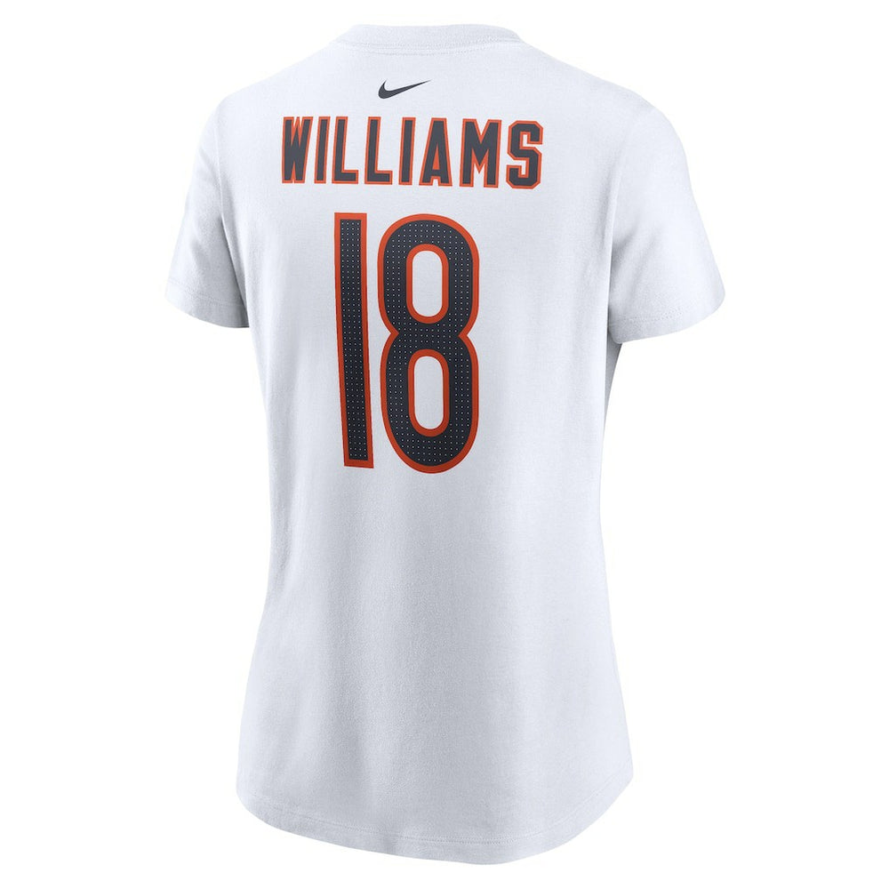 Chicago Bears Caleb Williams  Women's Name & Number T-Shirt | NFL Hot