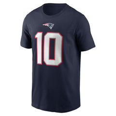 New England Patriots Drake Maye  Youth Fuse Name & Number T-Shirt | NFL Near me