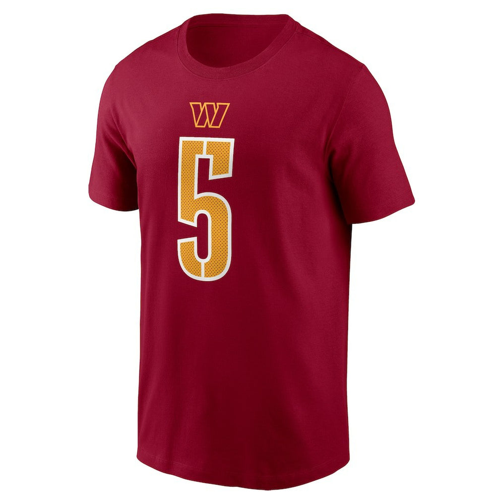 Washington Commanders Jayden Daniels  Youth Fuse Name & Number T-Shirt | NFL US