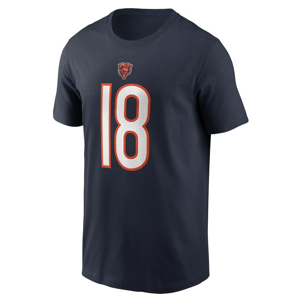 Chicago Bears Caleb Williams  Youth Fuse Name & Number T-Shirt | NFL Discount