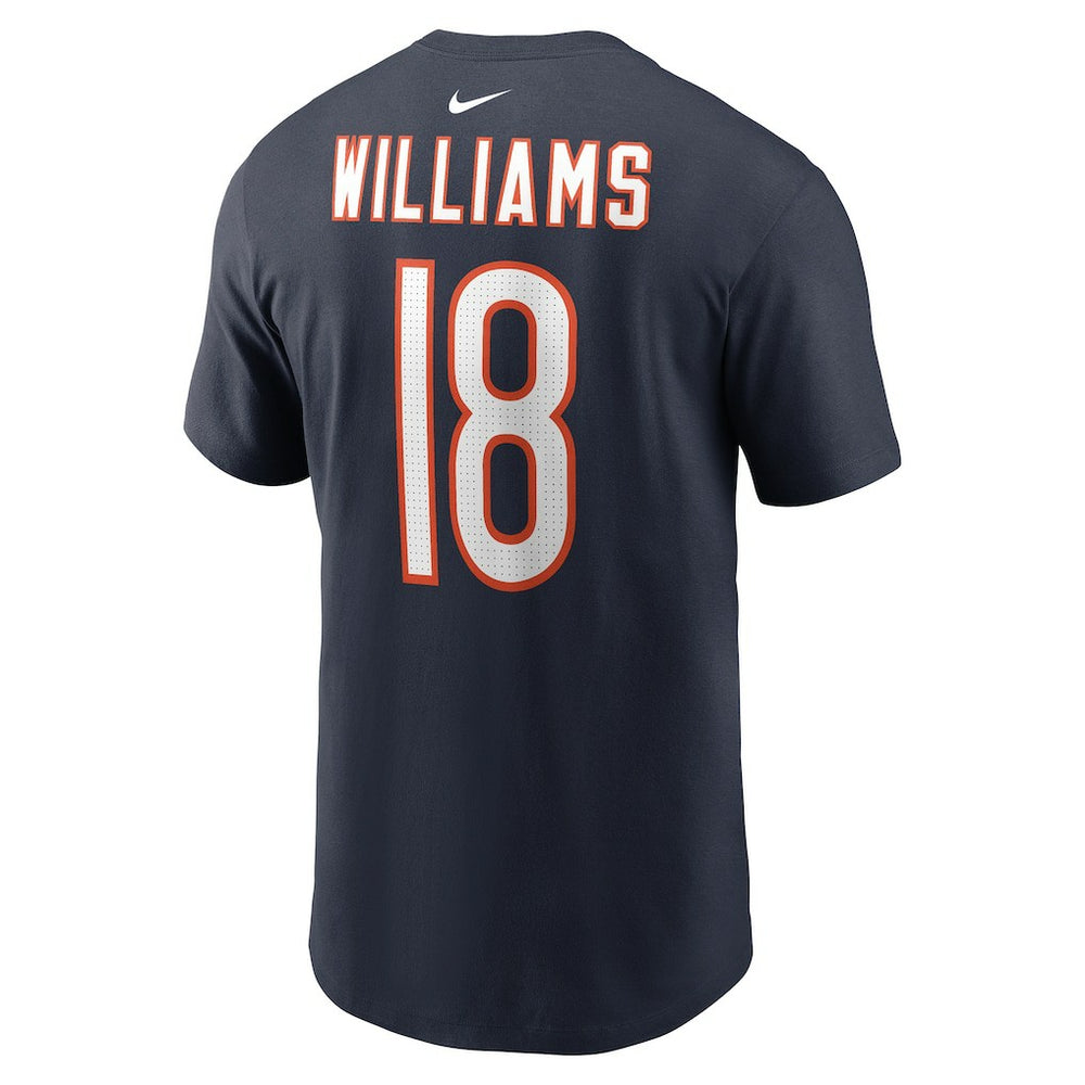 Chicago Bears Caleb Williams  Youth Fuse Name & Number T-Shirt | NFL Discount
