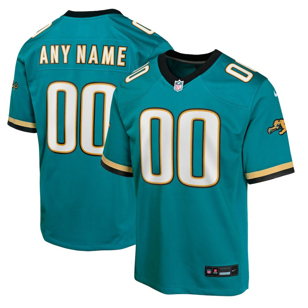 Jacksonville Jaguars Youth Prowler Throwback Custom Game Jersey | NFL Outlet