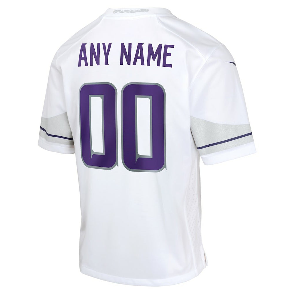 Minnesota Vikings Youth Alternate Custom Game Jersey | NFL US