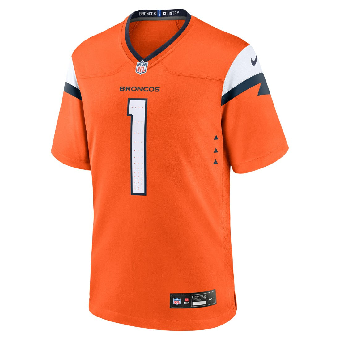 Denver Broncos #1 Dad Game Jersey | NFL Hot