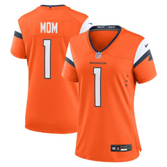 Denver Broncos Women's #1 Mom Game Jersey | NFL On sale