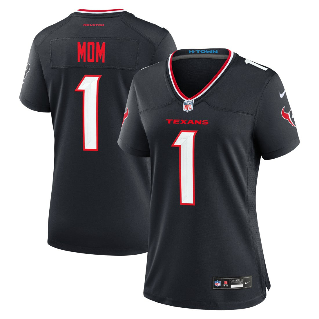 Houston Texans Women's #1 Mom Game Jersey | NFL On sale