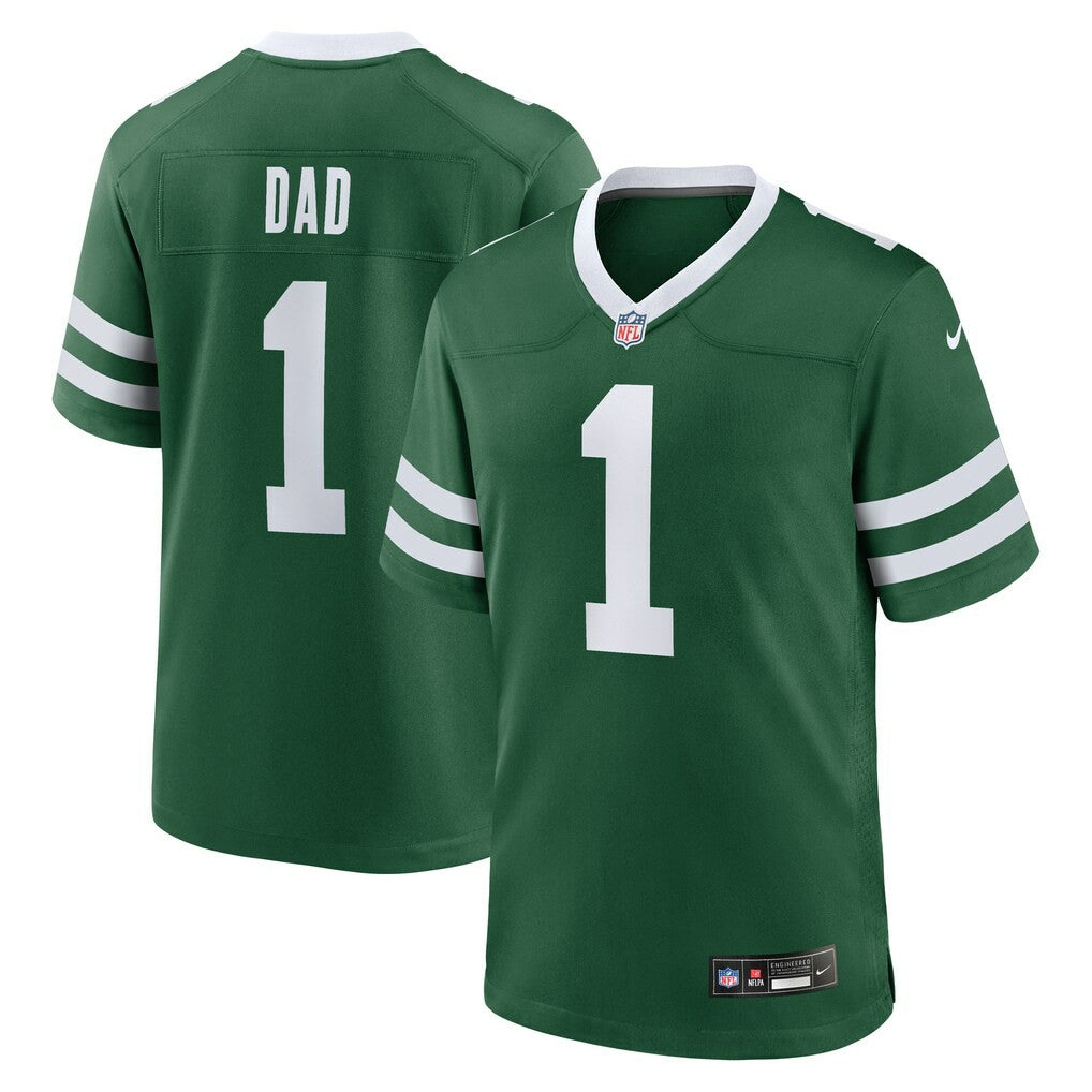 New York Jets #1 Dad Game Jersey | NFL New