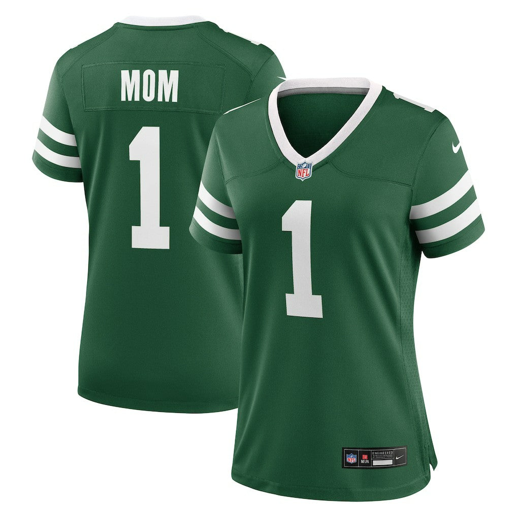 New York Jets Women's #1 Mom Game Jersey | NFL Discount