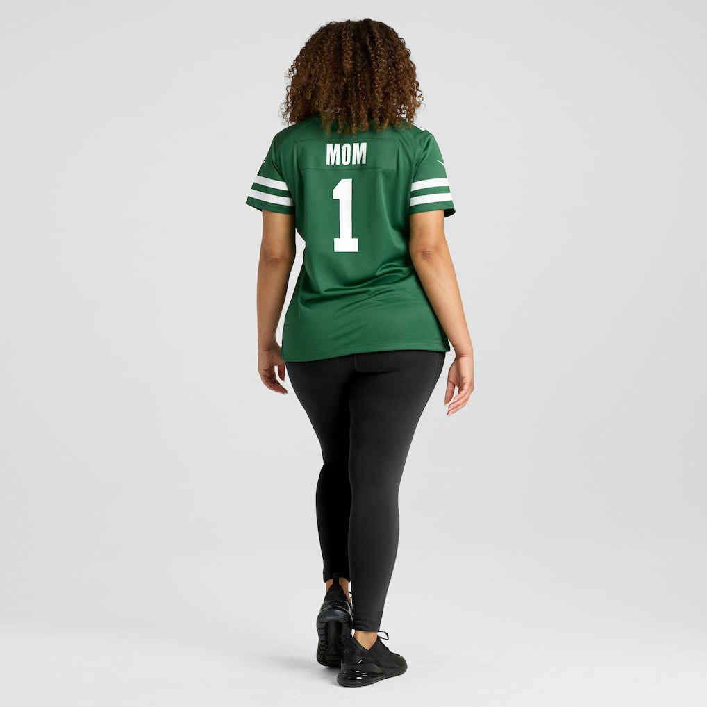New York Jets Women's #1 Mom Game Jersey | NFL Discount