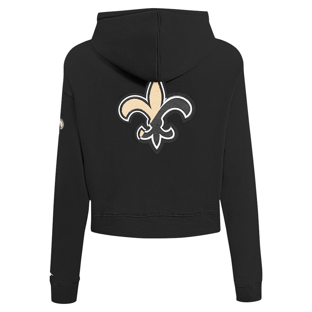New Orleans Saints Pro Standard Women's Split Logo Full-Zip Hoodie | NFL Outlet