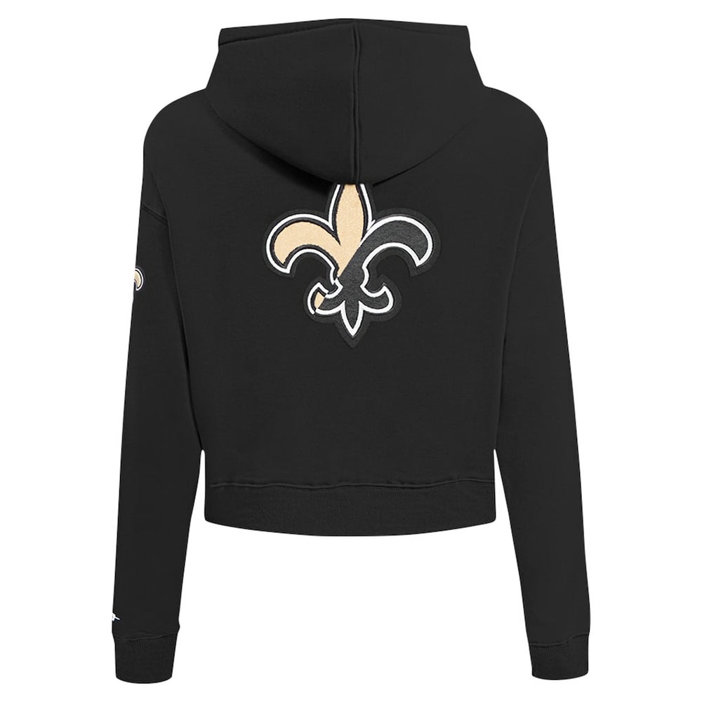 New Orleans Saints Pro Standard Women's Split Logo Full-Zip Hoodie | NFL Outlet