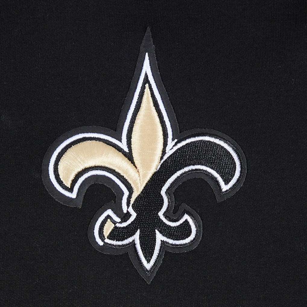 New Orleans Saints Pro Standard Women's Split Logo Full-Zip Hoodie | NFL Outlet