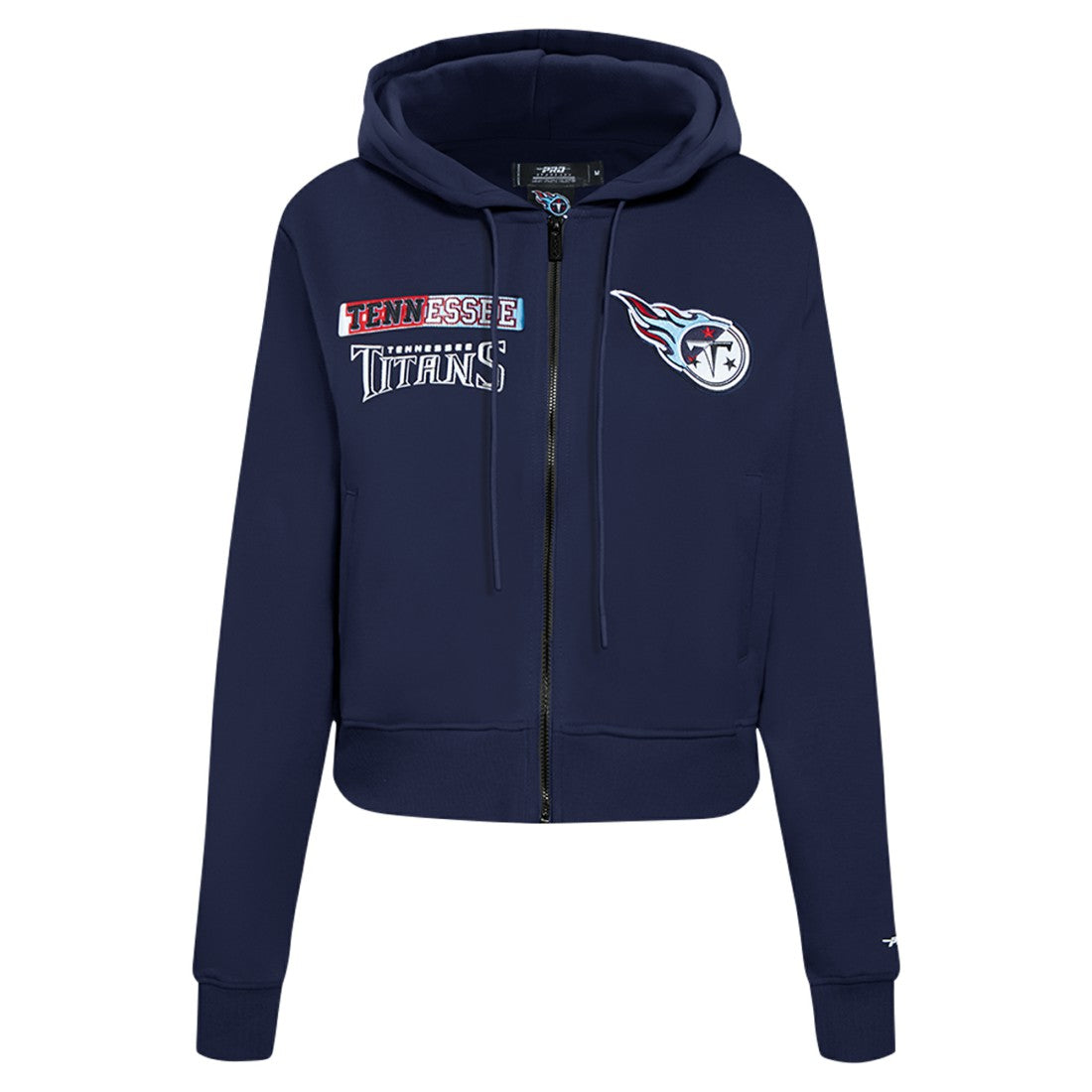 Tennessee Titans Pro Standard Women's Split Logo Full-Zip Hoodie | NFL Hot