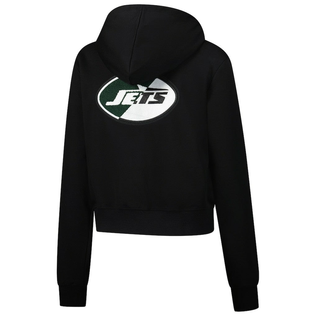 New York Jets Pro Standard Women's Split Logo Full-Zip Hoodie | NFL New