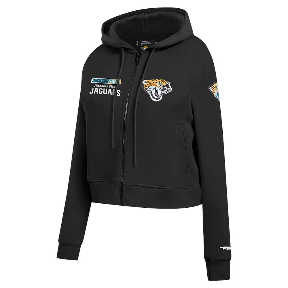 Jacksonville Jaguars Pro Standard Women's Split Logo Full-Zip Hoodie | NFL US