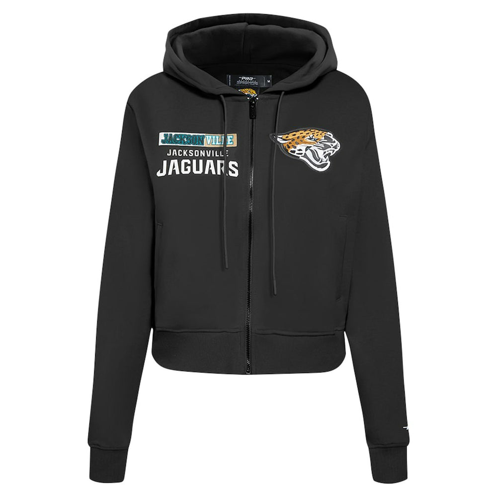 Jacksonville Jaguars Pro Standard Women's Split Logo Full-Zip Hoodie | NFL US
