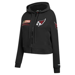 Arizona Cardinals Pro Standard Women's Split Logo Full-Zip Hoodie | NFL Hot