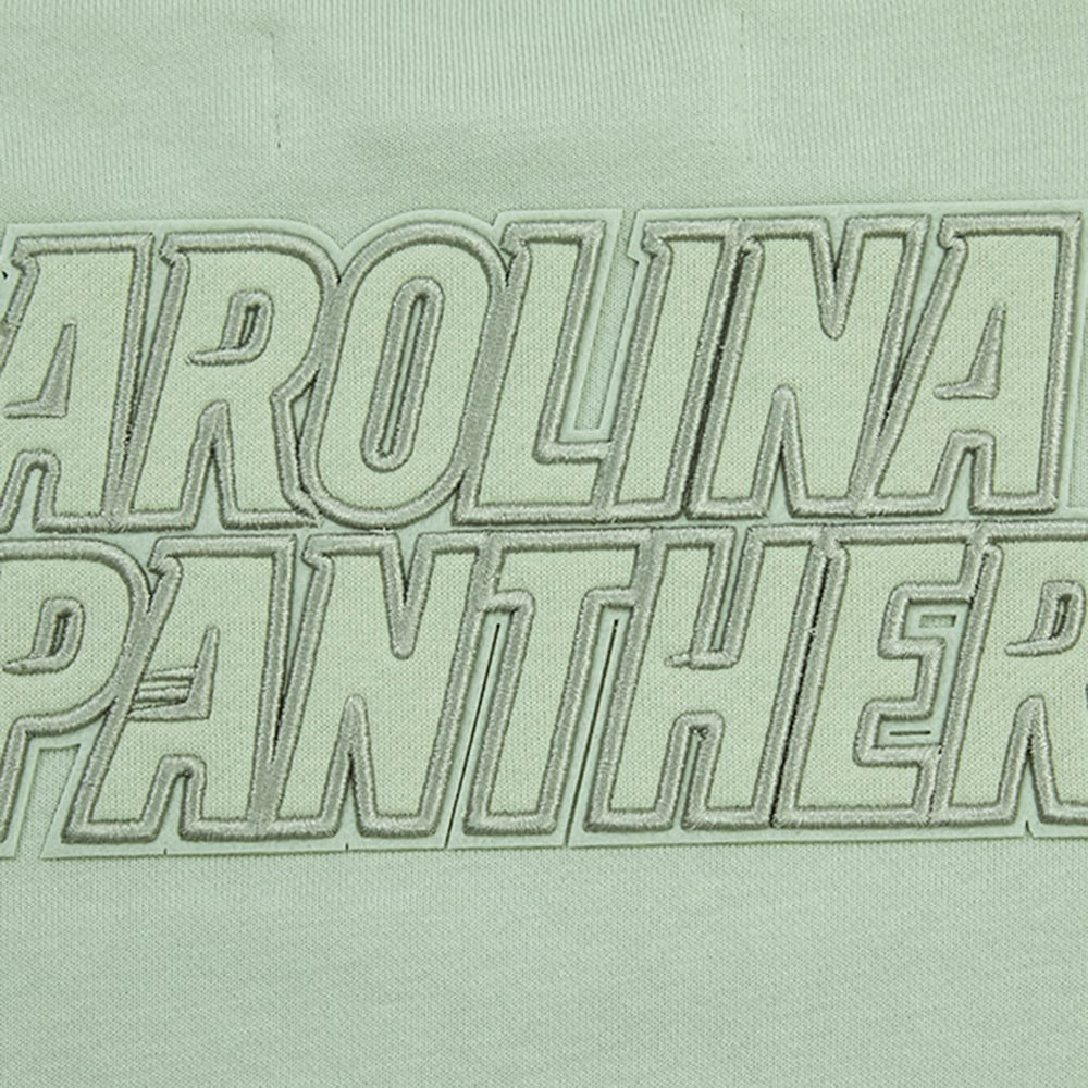 Carolina Panthers Pro Standard Women's Oversized Cropped Neutral Pullover Sweatshirt | NFL Online