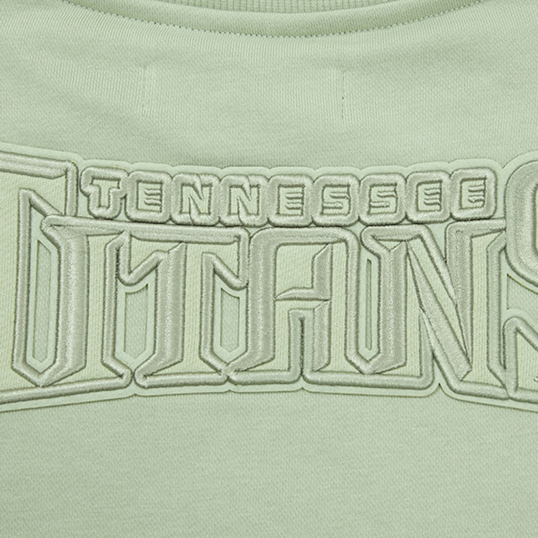 Tennessee Titans Pro Standard Women's Oversized Cropped Neutral Pullover Sweatshirt | NFL Near me