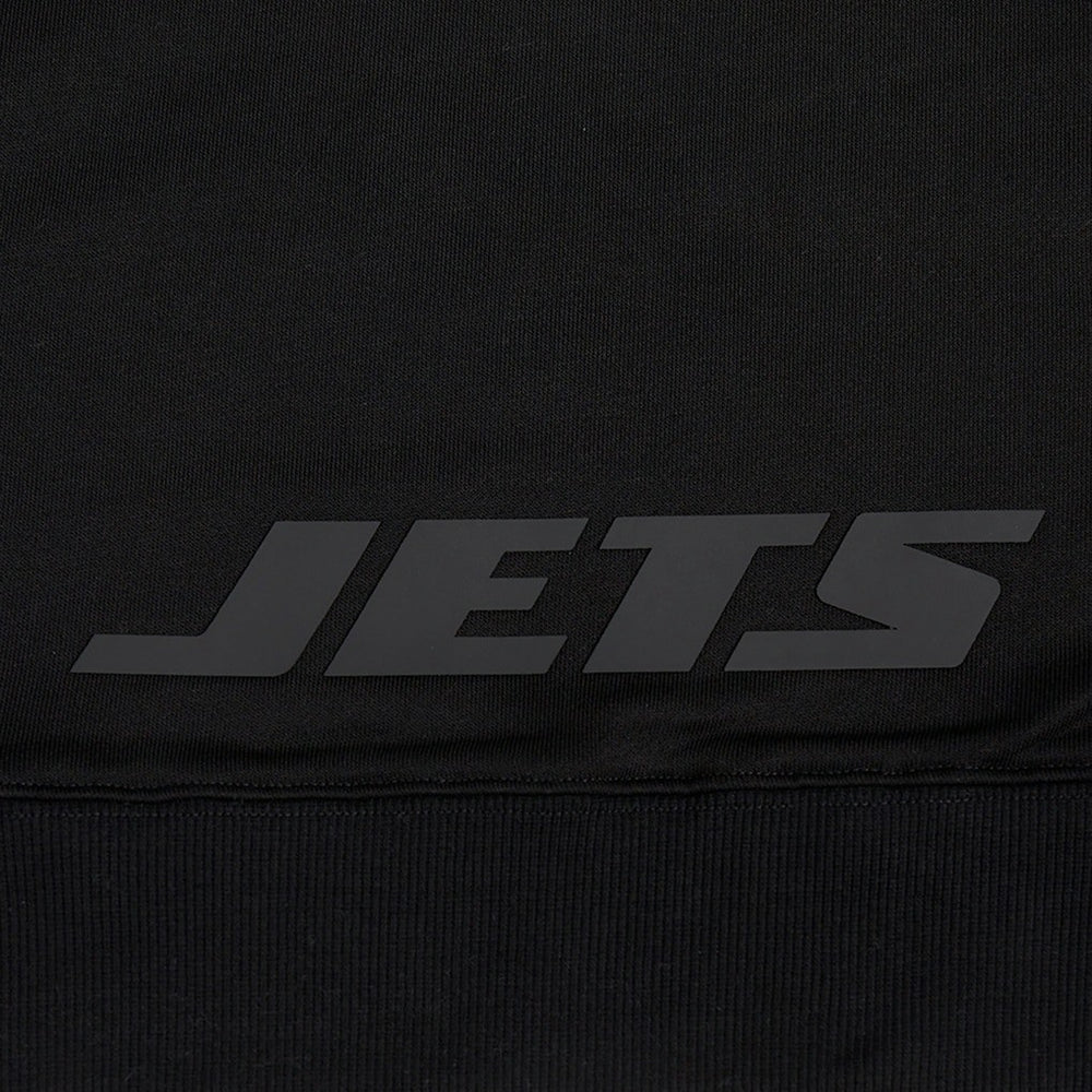 New York Jets Pro Standard Women's Jeweled Cropped Pullover Hoodie | NFL Discount