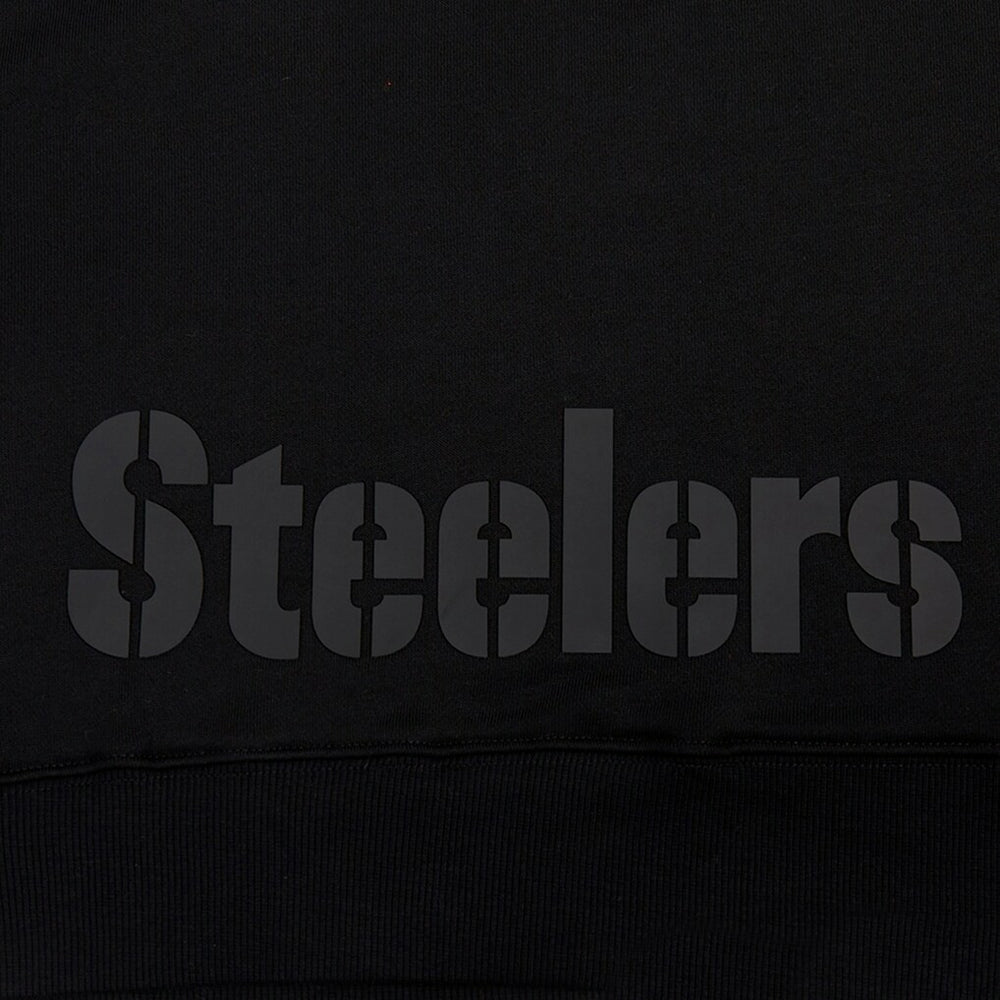 Pittsburgh Steelers Pro Standard Women's Jeweled Cropped Pullover Hoodie | NFL Online