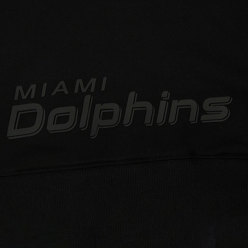 Miami Dolphins Pro Standard Women's Jeweled Cropped Pullover Hoodie | NFL New