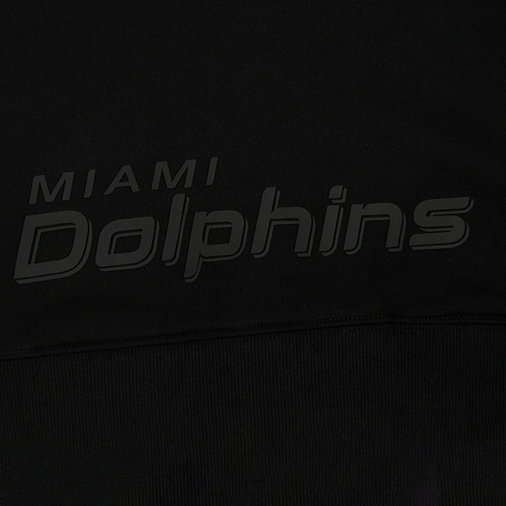 Miami Dolphins Pro Standard Women's Jeweled Cropped Pullover Hoodie | NFL New