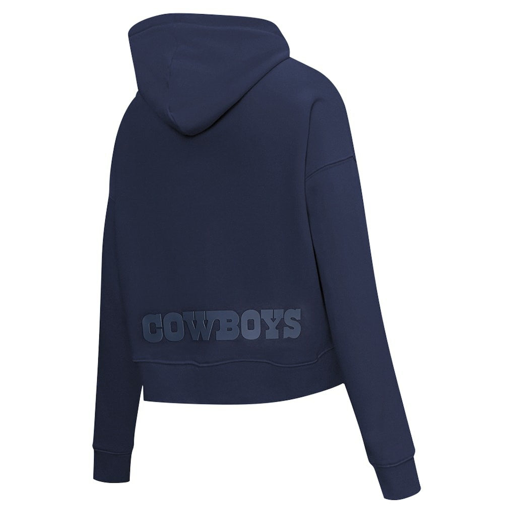 Dallas Cowboys Pro Standard Women's Jeweled Cropped Pullover Hoodie | NFL New