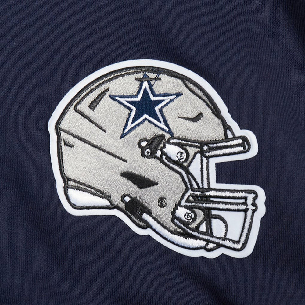 Dallas Cowboys Pro Standard Women's Jeweled Cropped Pullover Hoodie | NFL New
