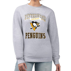 Pittsburgh Penguins G-III 4Her by Carl Banks Women's Team Logo Tri-Blend Fleece Pullover Sweatshirt -  NHL Sweatshirts