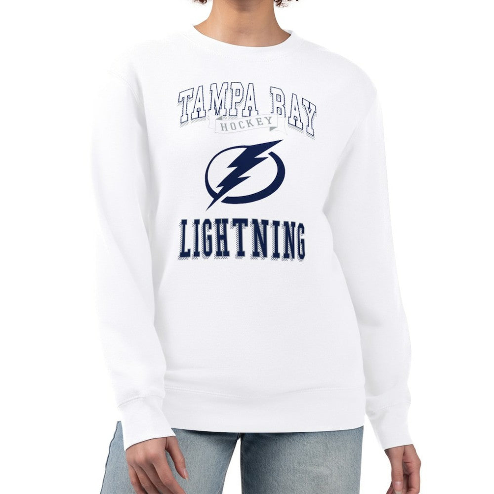 Tampa Bay Lightning G-III 4Her by Carl Banks Women's Team Logo Tri-Blend Fleece Pullover Sweatshirt -  NHL Sweatshirts