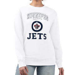 Winnipeg Jets G-III 4Her by Carl Banks Women's Team Logo Tri-Blend Fleece Pullover Sweatshirt -  NHL Sweatshirts