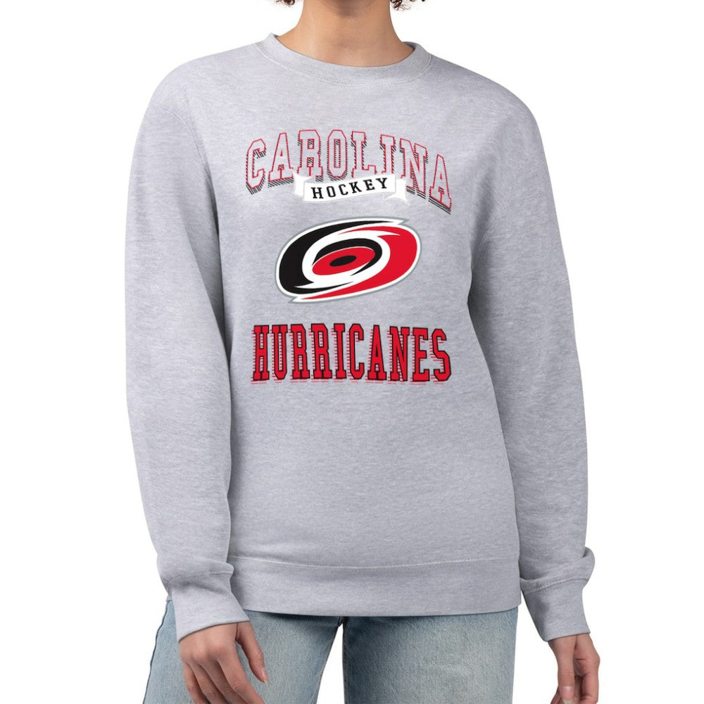 Carolina Hurricanes G-III 4Her by Carl Banks Women's Team Logo Tri-Blend Fleece Pullover Sweatshirt -  NHL Sweatshirts