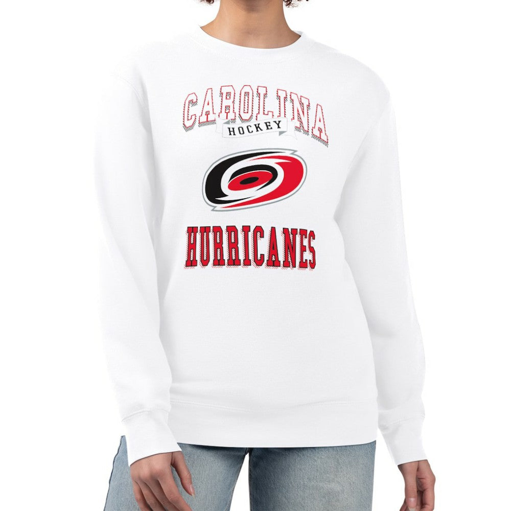 Carolina Hurricanes G-III 4Her by Carl Banks Women's Team Logo Tri-Blend Fleece Pullover Sweatshirt -  NHL Sweatshirts