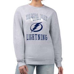 Tampa Bay Lightning G-III 4Her by Carl Banks Women's Team Logo Tri-Blend Fleece Pullover Sweatshirt -  NHL Sweatshirts